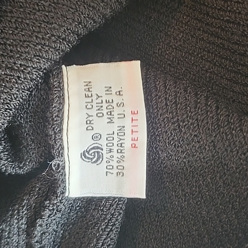 Vintage Steve Fabrikant Wool Knit Dress - Picture 4 of 11